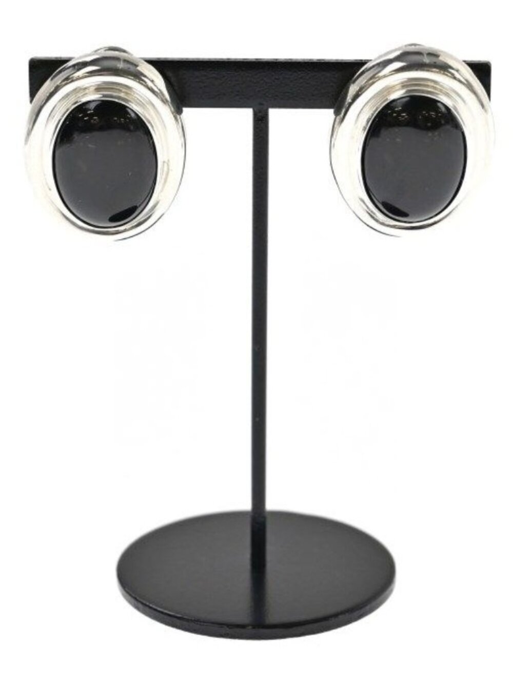 Tiffany & Co Onyx Earrings New